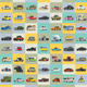 Illustration for article titled All the cars of Back to the Future in one cool poster